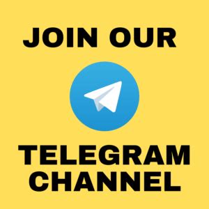 Subscribe to our telegram https://t.me/joinchat/U6rAqqKb .